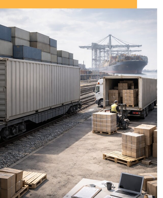 Мультимодальные перевозки грузов по миру от 46755 руб