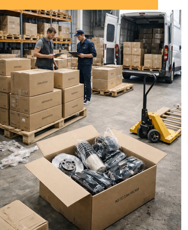 Доставка автозапчастей из Европы от 12988 руб быстро и надёжно