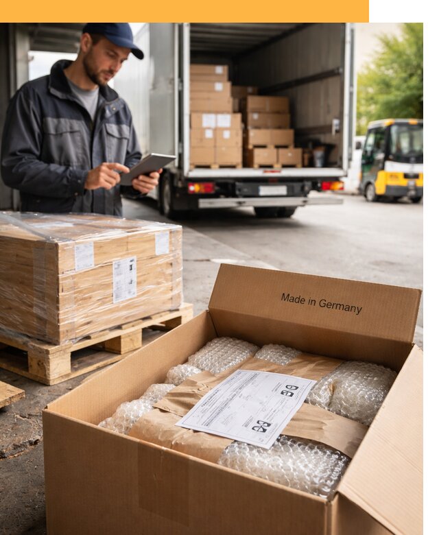 Доставка грузов из Германии от 46755 руб с таможенным оформлением