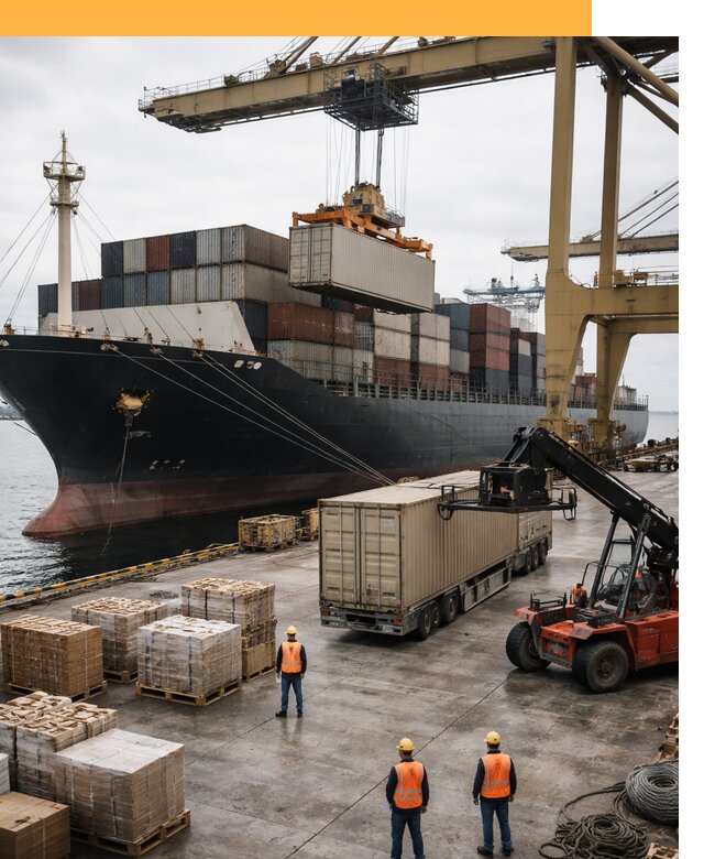 Морские перевозки из Индии: доставка FCL/LCL, таможня от 124680