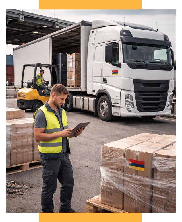 Автоперевозки из Армении от 98705 р. — услуги СетСервис-Бор