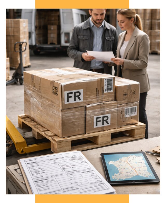 Доставка грузов в Францию от 25975 р., логистика СетСервис-Бор