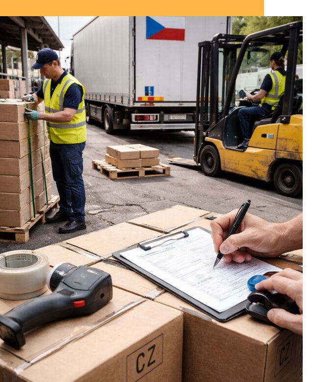 Доставка грузов в Чехию от 36365 руб, международные перевозки