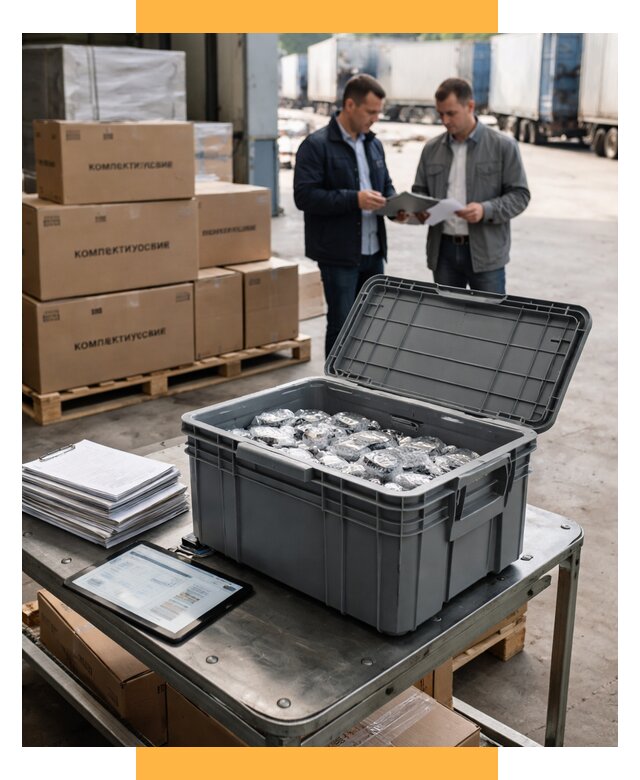 Перевозка комплектующих из Китая от 6754 р. | СетСервис-Бор