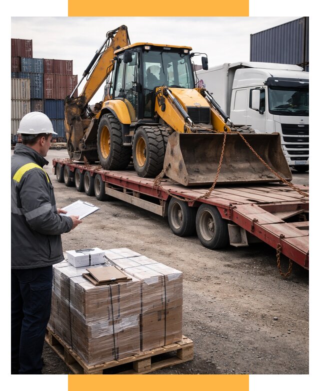 Международная перевозка спецтехники от 46755 р., СетСервис-Бор