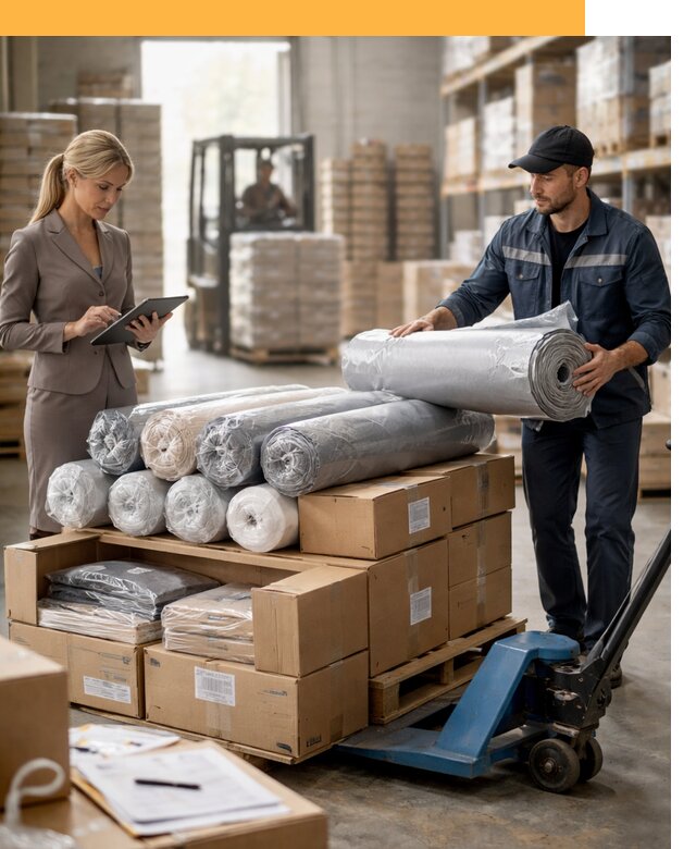 Перевозка текстиля по миру от 15585 руб. с таможней и страхованием