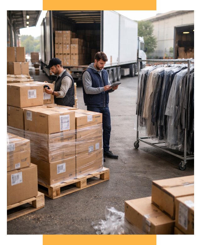 Перевозка и доставка одежды из Китая от 7793 р., СетСервис-Бор