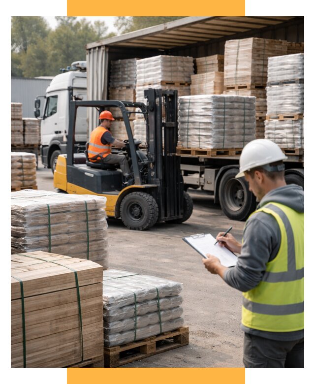 Перевозка строительных материалов от 5715 р. | СетСервис-Бор