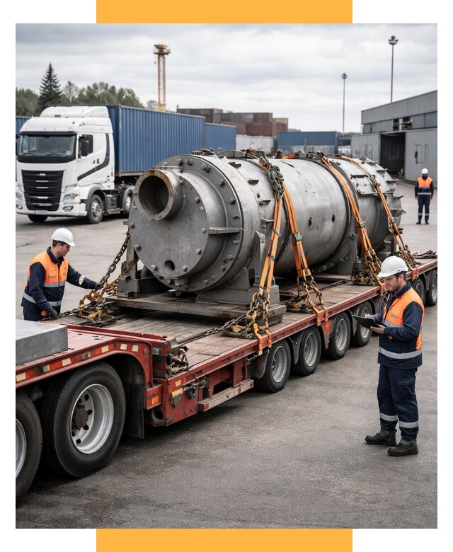 Перевозка тяжеловесных грузов под ключ от 155850 р. | СетСервис-Бор