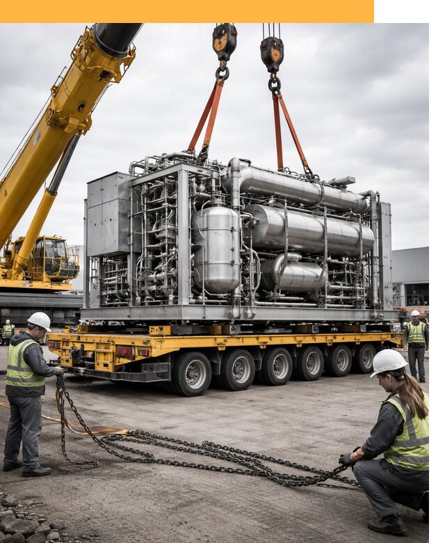 Перевозка тяжеловесных грузов по миру от 155850 руб