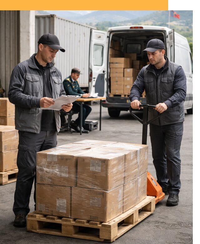 Доставка грузов через Армению, быстрая таможенная очистка от 25975