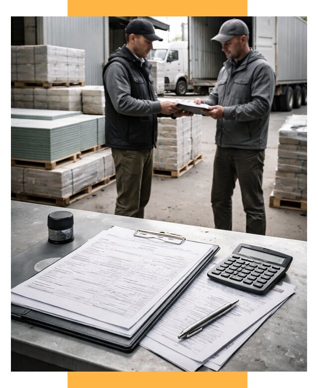 Таможенное оформление стройматериалов от 8832 р. | СетСервис-Бор