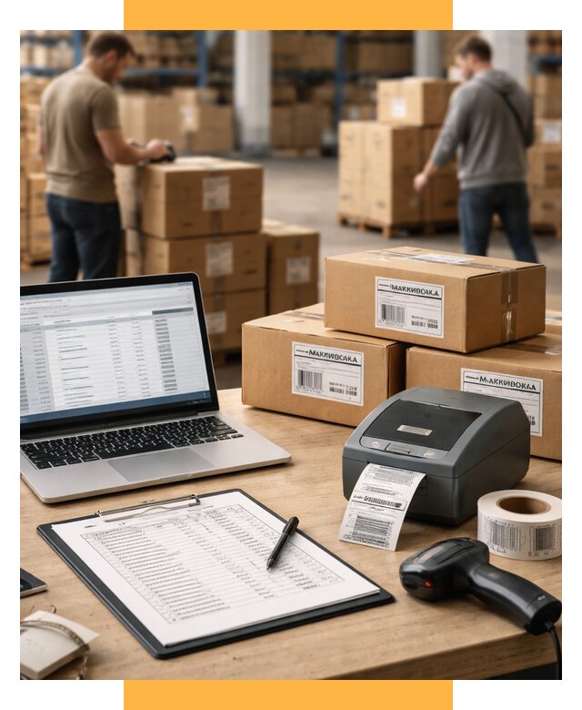 Маркировка импортных товаров от 4676 р. под ключ, СетСервис-Бор