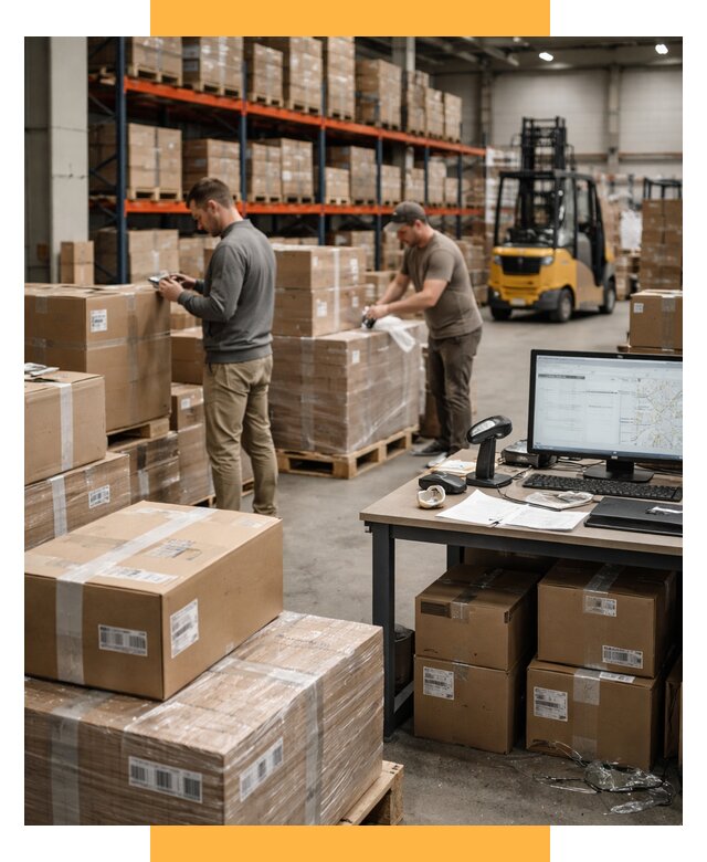 Склад консолидации в Европе от 6754 р., услуги СетСервис-Бор